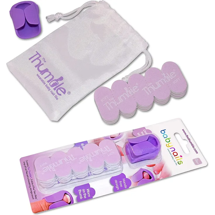 Baby Nails - Nagelpflege für Babys I Handfreies Babypflege-Set für Neugeborene ab 0 Monate I Geschenkidee für werdende Mütter I Standard Pack – 15 Einwegfeilen