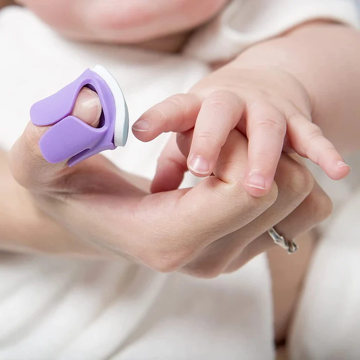 Baby Nails - Nagelpflege für Babys I Handfreies Babypflege-Set für Neugeborene ab 0 Monate I Geschenkidee für werdende Mütter I Standard Pack – 15 Einwegfeilen – Bild 6