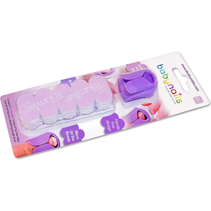Baby Nails - Nagelpflege für Babys I Handfreies Babypflege-Set für Neugeborene ab 0 Monate I Geschenkidee für werdende Mütter I Standard Pack – 15 Einwegfeilen – Bild 5