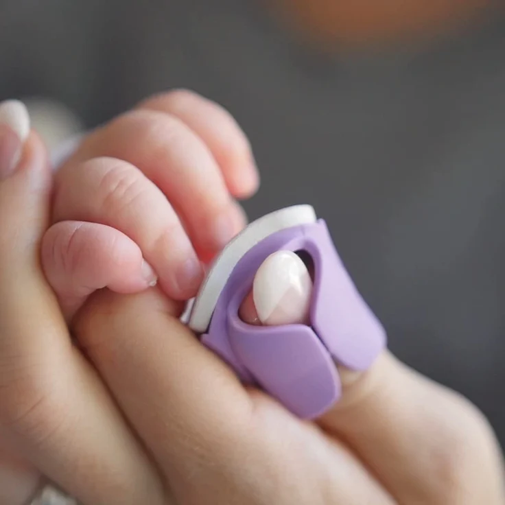 Baby Nails - Nagelpflege für Babys I Handfreies Babypflege-Set für Neugeborene ab 0 Monate I Geschenkidee für werdende Mütter I Standard Pack – 15 Einwegfeilen – Bild 4