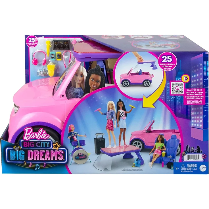 Mattel Barbie „Bühne frei für große Träume“ SUV – Bild 6