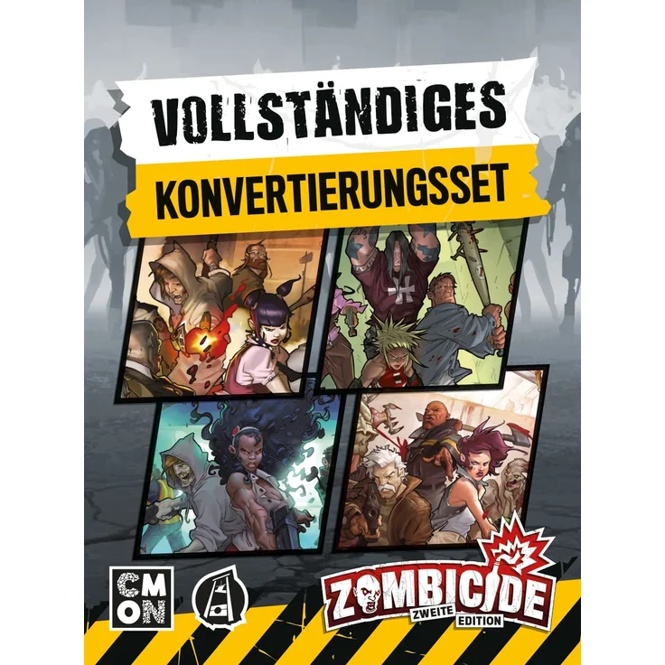 Asmodee CMND1220 - Zombicide 2. Edition, Vollständiges Konvertierungsset, Erweiterung – Bild 2