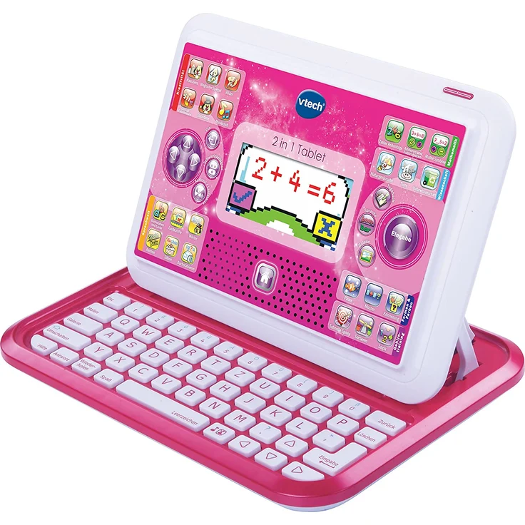 Vtech 80-155554 2 in 1 Tablet, pink – Bild 3