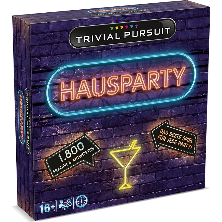 Winning Moves 47407 - Trivial Pursuit Hausparty XL, Wissensspiel