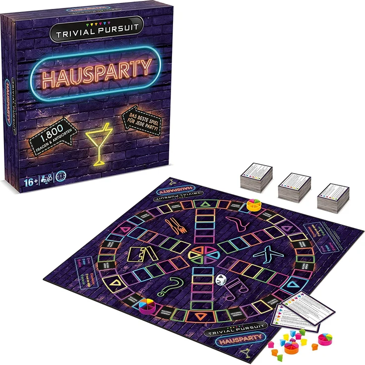 Winning Moves 47407 - Trivial Pursuit Hausparty XL, Wissensspiel – Bild 2
