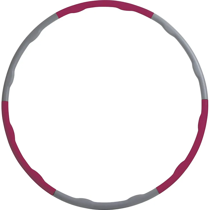 Fitness-Hoop, 100cm Durchmesser, Fuchsia-Anthrazit