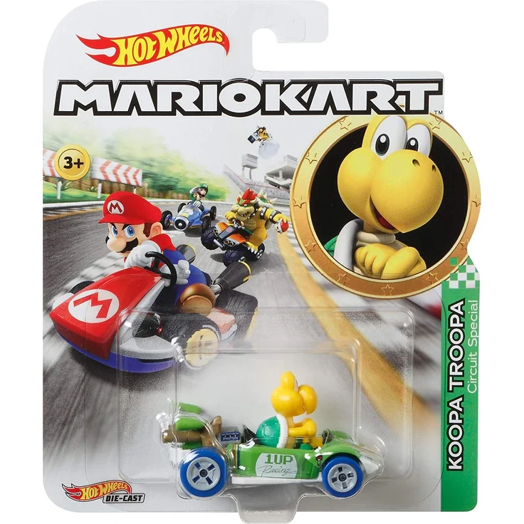 Mattel Hot Wheels Mario Kart 1:64 Die-Cast Koopa Troopa – Bild 4