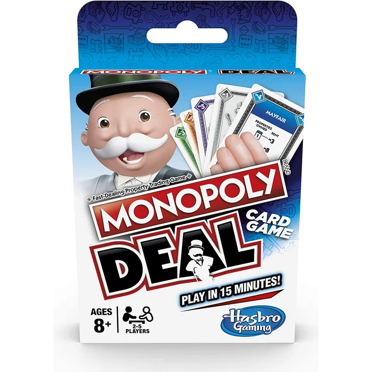 Monopoly E31131020 Deal Kartenspiel, Mehrfarbig