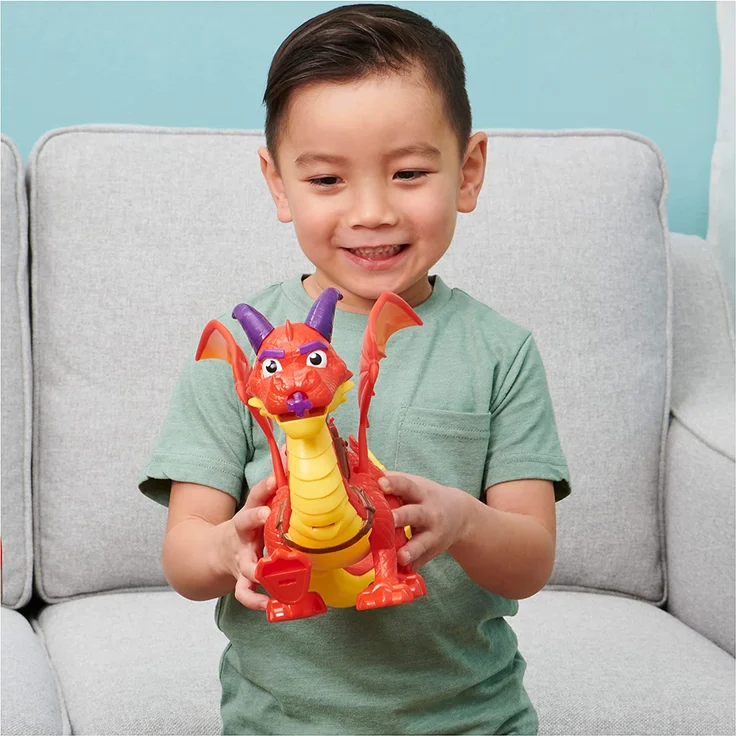 PAW Patrol Rescue Knights Sparks the Dragon mit Flügeln und der Welpen-Actionfigur Claw Kinderspielzeug 3 Jahr(e) Mehrfarbig – Bild 6