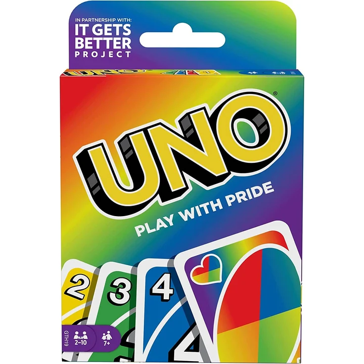 Mattel GTH19 UNO Play with Pride – Bild 1
