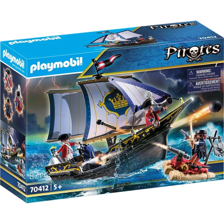 PLAYMOBIL Pirates 70412 Rotrocksegler, Ab 5 Jahren – Bild 1