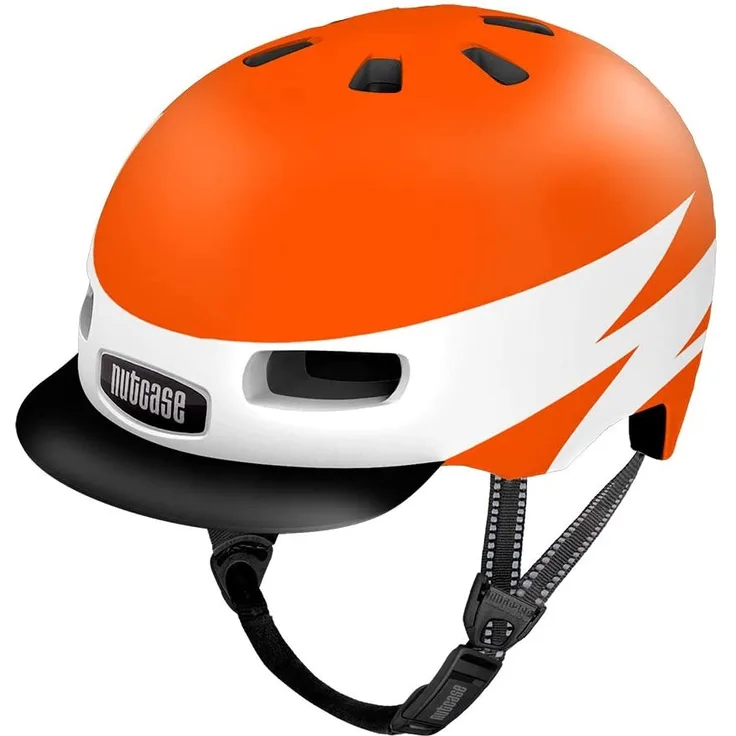 Nutcase Little Nutty MIPS KinderFahrradhelm, Lighnin Gloss, 48-52 cm
