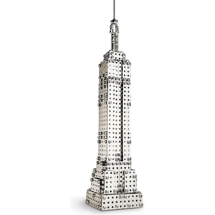 Eitech 00470 00470-Metallbaukasten-Empire State Building Set, 815-teilig, Multi Color – Bild 1