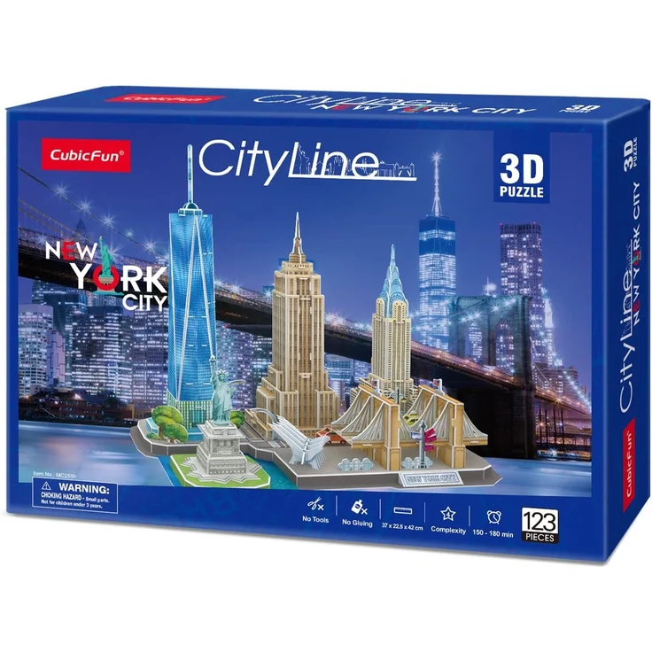 Dante Puzzle 3D City Line New York City (20255) – Bild 8
