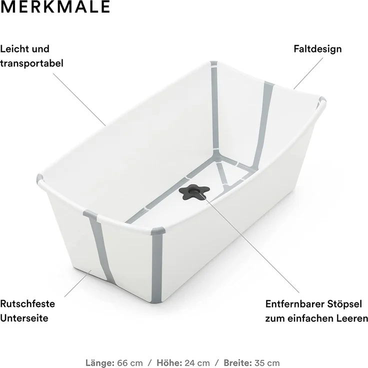 Stokke Flexi Bath - Weiß – Bild 4