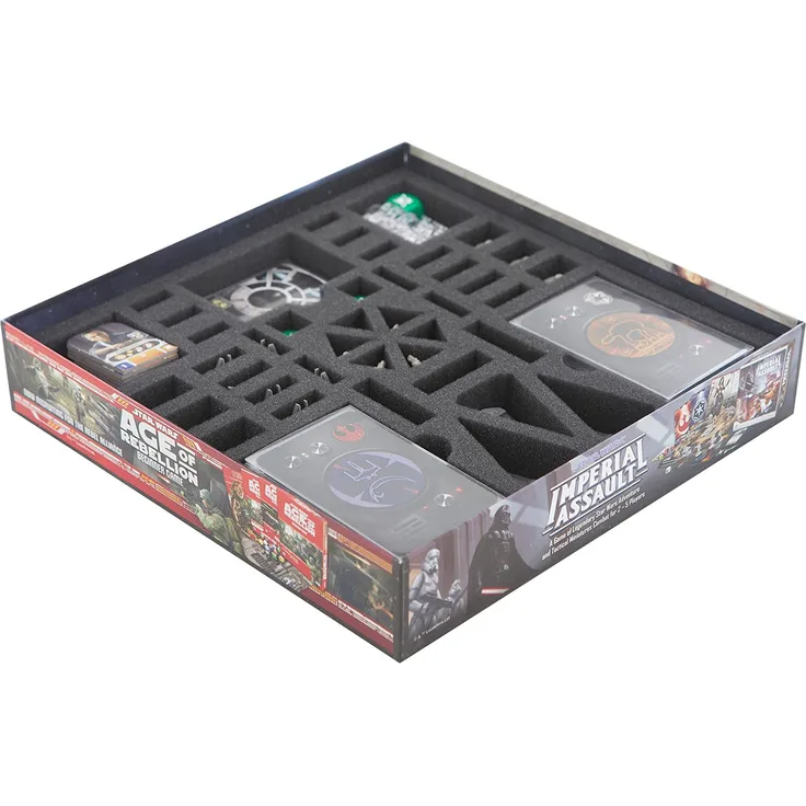 Schaumstoff-Set für die Star Wars - Rebellion Erweiterung: Rise of the Empire, Brettspielbox