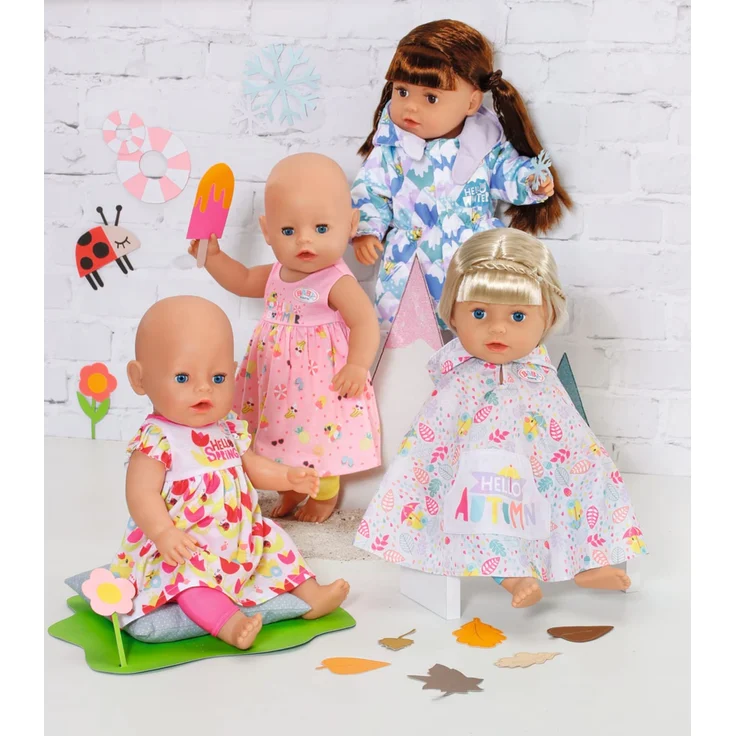 Zapf Creation 829424 BABY born Deluxe 4 Jahreszeiten Set, Puppenkleidung 43 cm - Preisvergleich – Bild 7