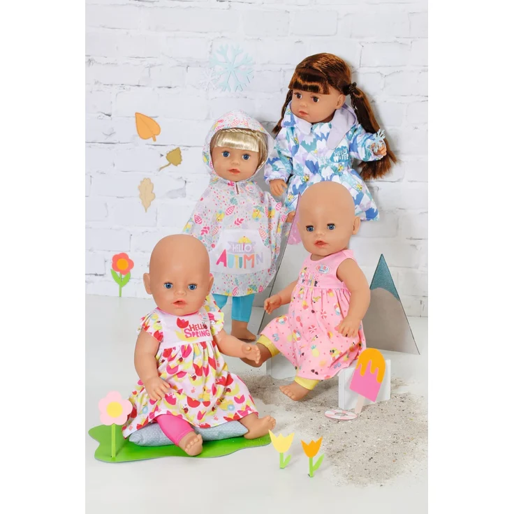 Zapf Creation 829424 BABY born Deluxe 4 Jahreszeiten Set, Puppenkleidung 43 cm - Preisvergleich – Bild 6