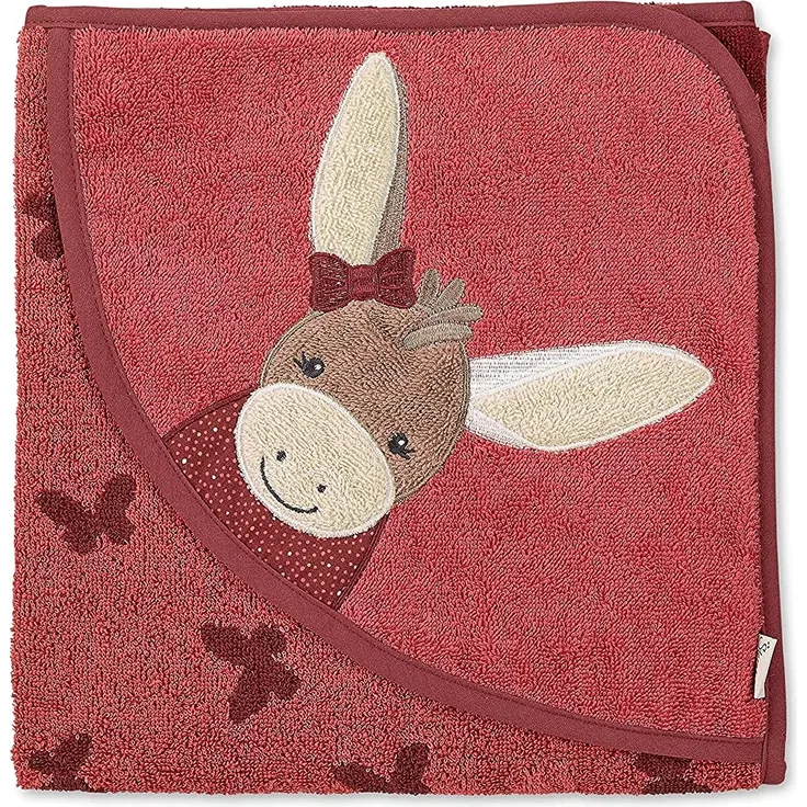 Sterntaler Badetuch100x100 Emmily hellrot
