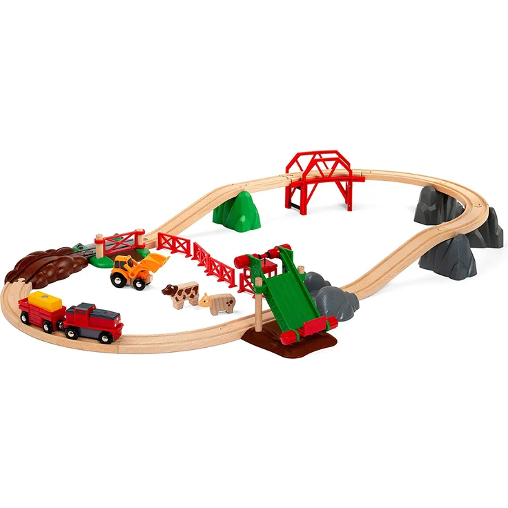 BRIO 33984 Großes Bahn Bauernhof-Set - Preisvergleich – Bild 10