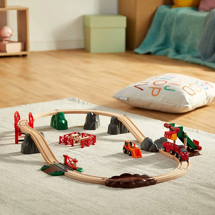 BRIO 33984 Großes Bahn Bauernhof-Set - Preisvergleich – Bild 13