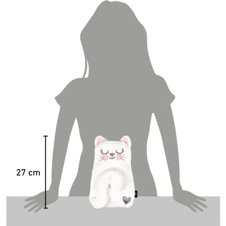 Wärmflasche Ed, the Cat Kitty, ca. 19,5 x 28 cm, von moses – Bild 4
