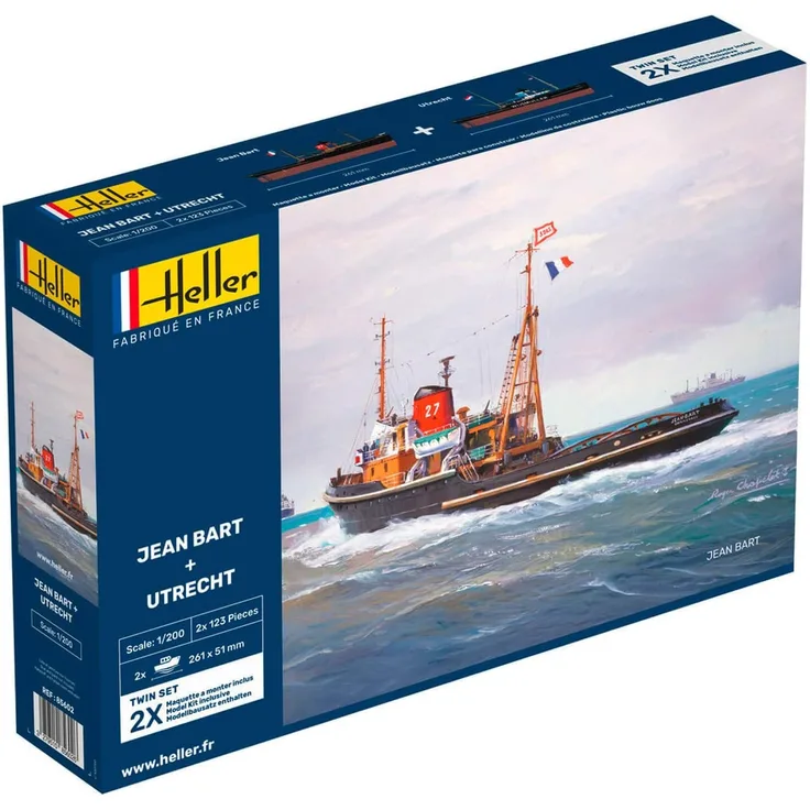 Heller 85602 JEAN BART + UTRECHT Twinset