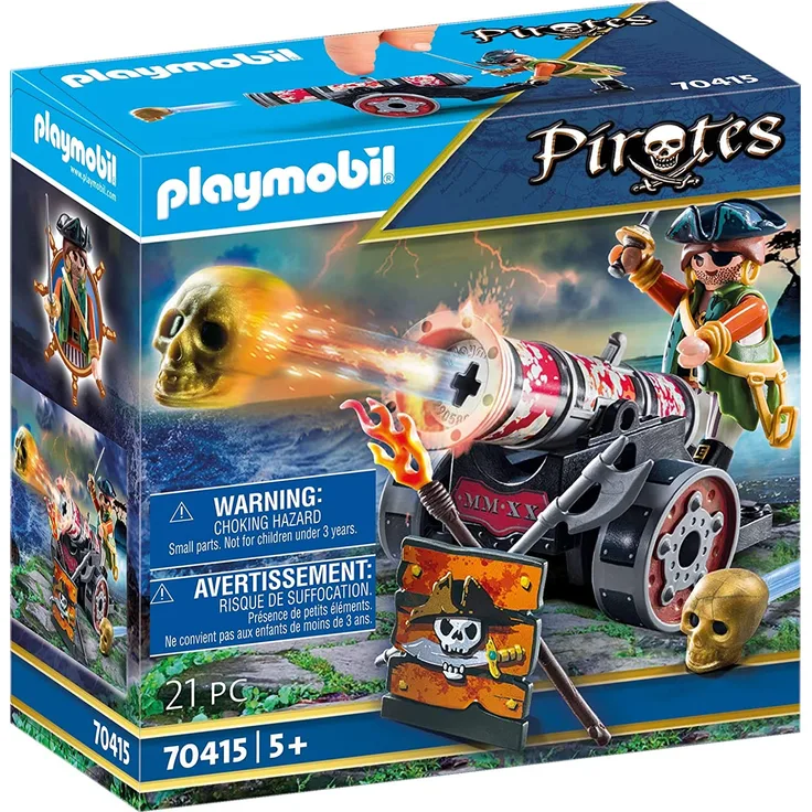 PLAYMOBIL Special Plus 70415 Pirat mit Kanone, ab 5 Jahren
