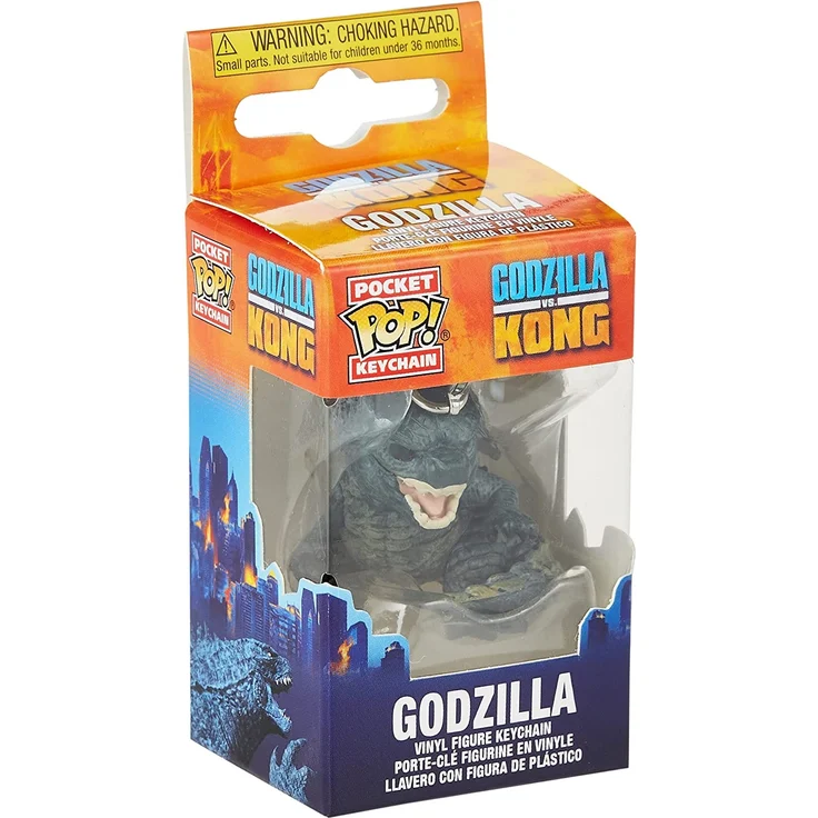 Funko 50957 POP Keychain Vs Kong-Godzilla Sammelbares Spielzeug, Mehrfarben – Bild 3