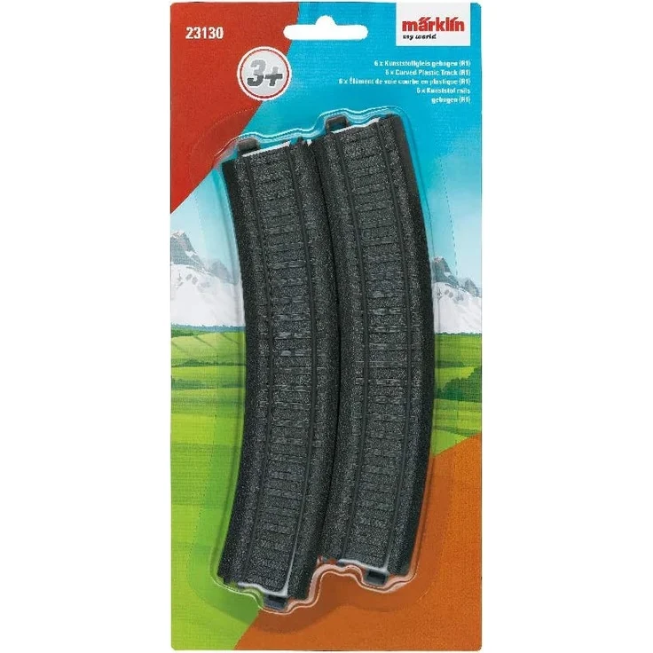 Märklin my world 23130 - Kunststoffgleise gebogen R1 = 360 mm/30° (Inhalt: 6 Gleise), Spur H0 – Bild 2