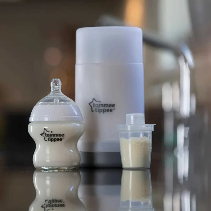 Tommee Tippee Closer to Nature Fläschchen- und Babykost-Erwärmer für unterwegs, BPA-frei, weiß , 1er Pack – Bild 4