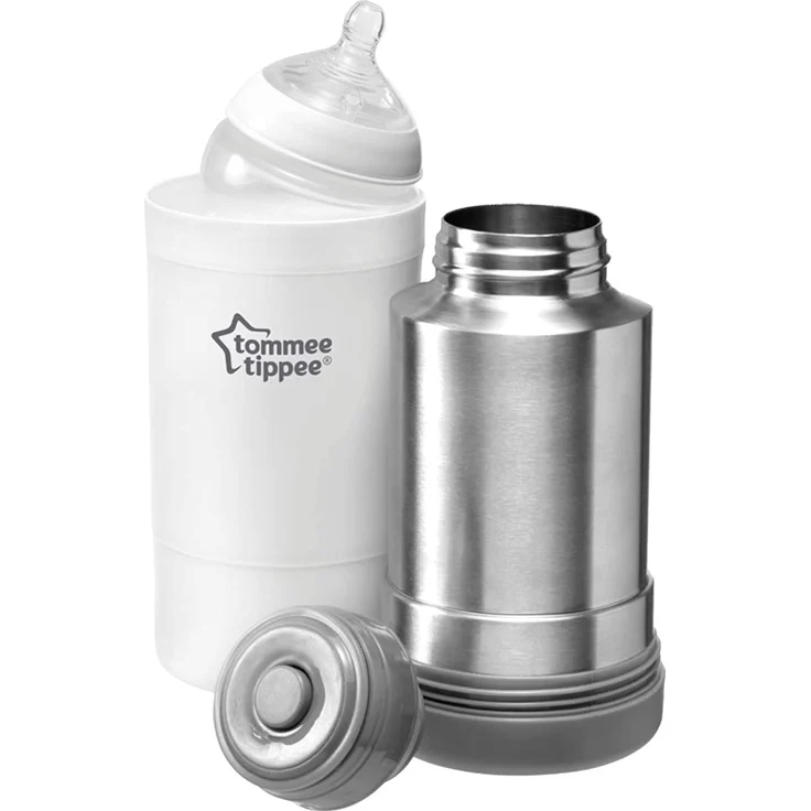 Tommee Tippee Closer to Nature Fläschchen- und Babykost-Erwärmer für unterwegs, BPA-frei, weiß , 1er Pack – Bild 2
