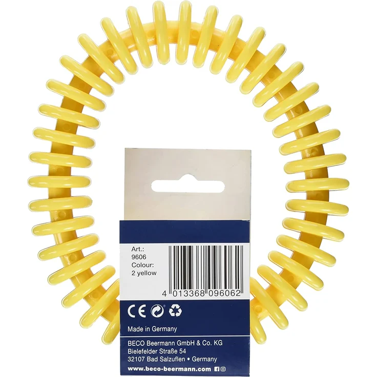 Beco Unisex Jugend Tauchring mit Lamellen gelb, One Size – Bild 2