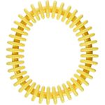 Beco Unisex Jugend Tauchring mit Lamellen gelb, One Size