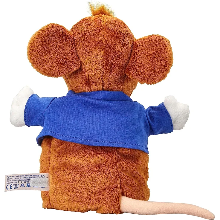 Heunec Handpuppe Spielpuppe Maus Leo Lausemaus 30 cm neu – Bild 2