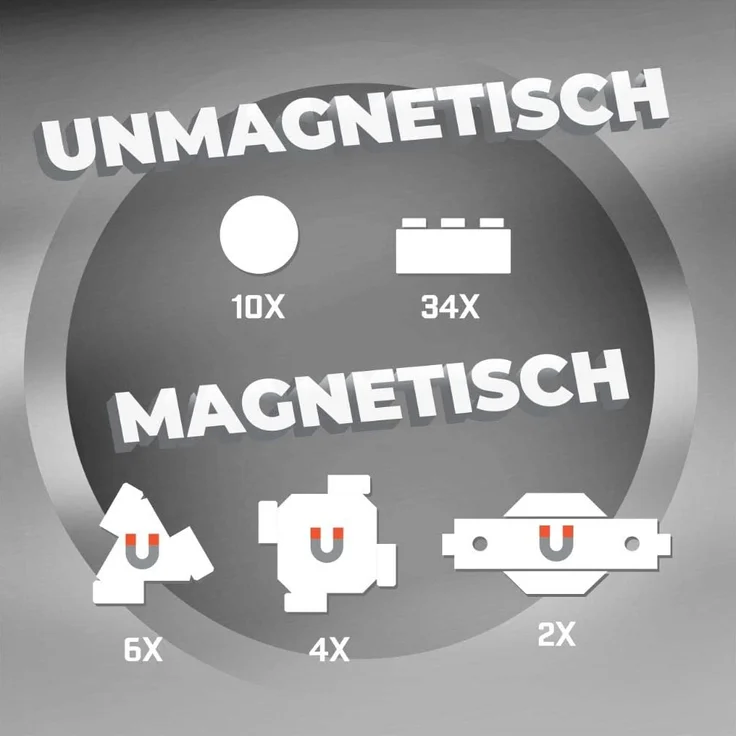 Mega Construx GFF24 Magnext 3-in-1 Mag-Raketen – Bild 4