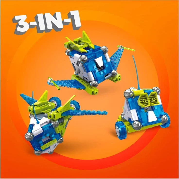 Mega Construx GFF24 Magnext 3-in-1 Mag-Raketen – Bild 3