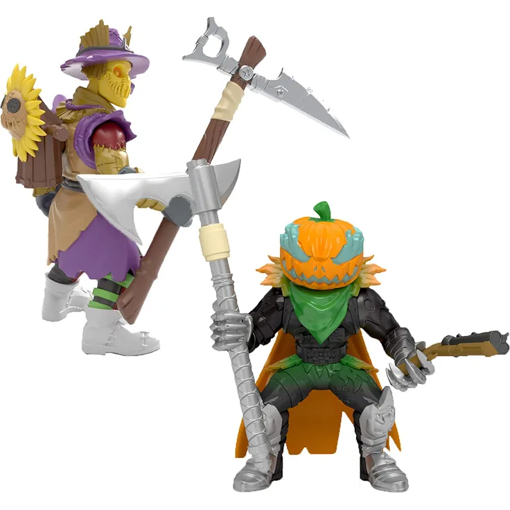Fortnite 36394 Duo Pack-Hay Man & Hollowhead, Multicolored