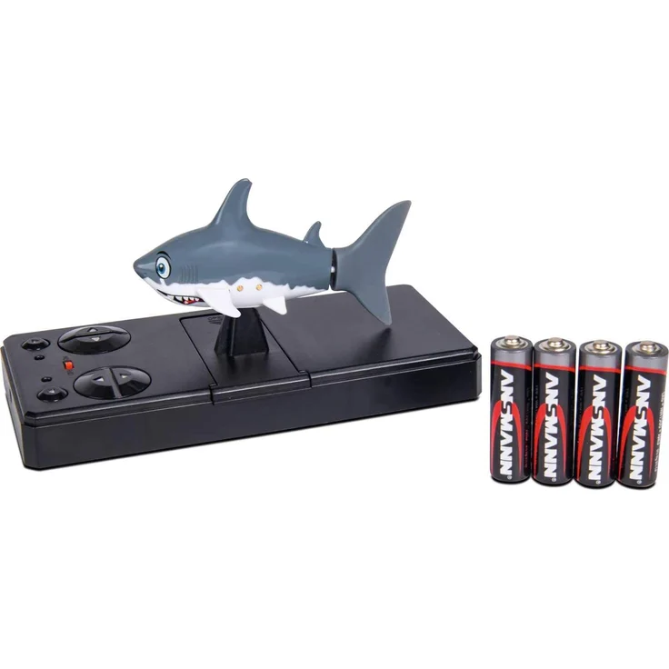 Carson RC Sharky 40MHz 100% RTR U - Boot in Hai Gestalt für Aquarium Badewann. – Bild 1