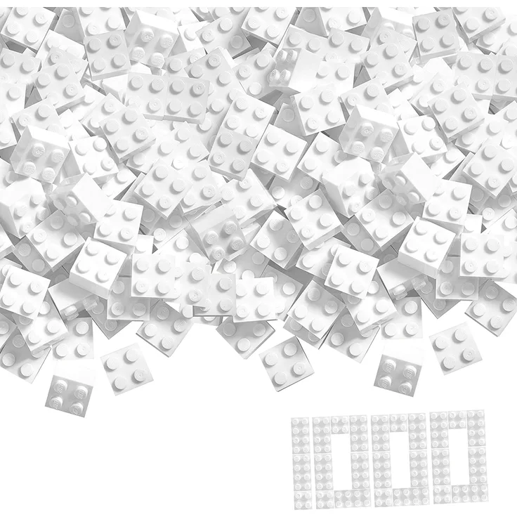 Androni 104114119 Blox 1000 weiße 4er Steine lose