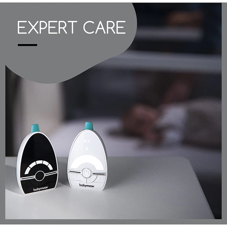 Babymoov 'Expert Care' Babyphone, Digital Green Technology (strahlungsarm), 1000 m Reichweite – Bild 2