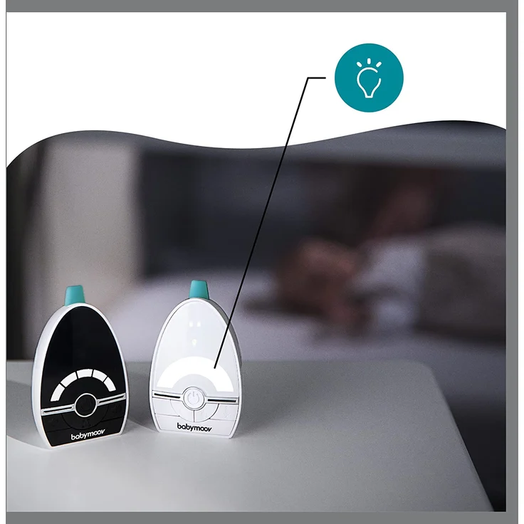 Babymoov 'Expert Care' Babyphone, Digital Green Technology (strahlungsarm), 1000 m Reichweite – Bild 5