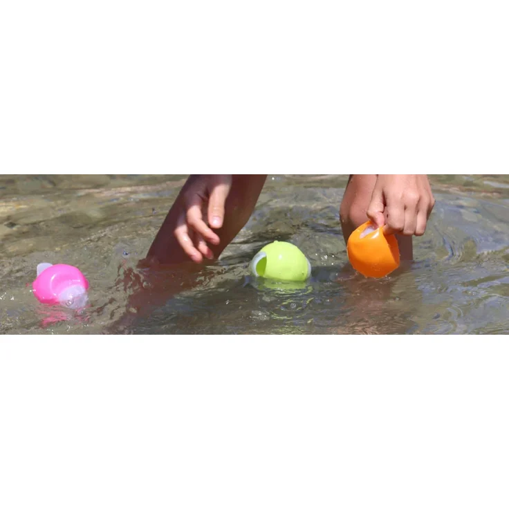 Alldoro 60206 - Wasserbomben 3er Set - wiederverwendbar- Water Splash - Mehrfarbig – Bild 5