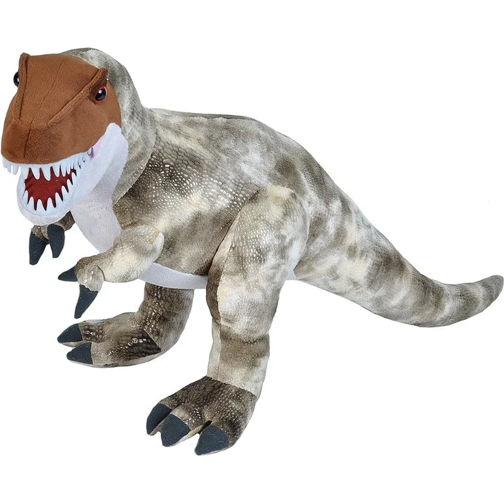 Kuscheltier T-Rex 63 cm Plüsch grau – Bild 1