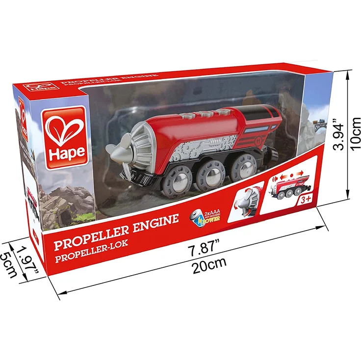 Hape E3750 Kleinkindspielzeug Propeller-Lok – Bild 7