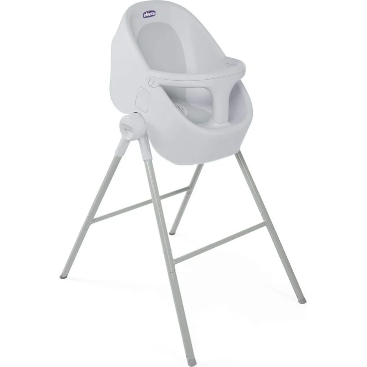Chicco Bubble Nest Dusch/Wannensitz, für Standardduschen (70 x 70 cm) Babywanne Badewannensitz 0-12 Monate, cool grey – Bild 2