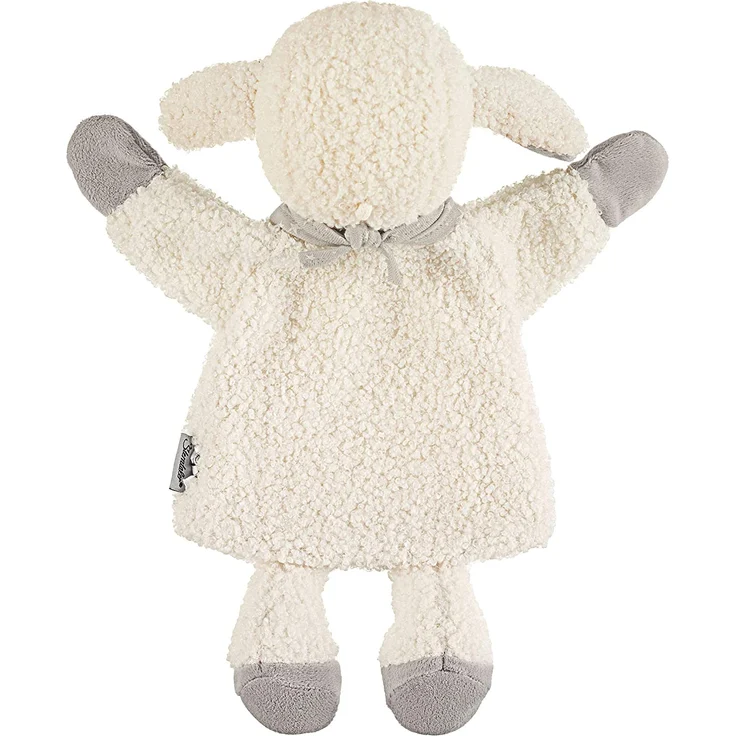 Sterntaler Handpuppe Schaf Stanley, Ideal für Puppentheater und Rollenspiele, 30 cm, Beige – Bild 3