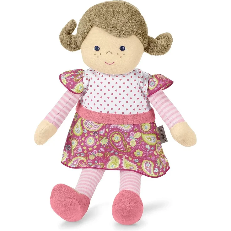 Sterntaler Anziehpuppe Gesa, Mit Klettverschluss, Alter: Für Babys ab der Geburt, 33 cm, Rosa – Bild 1
