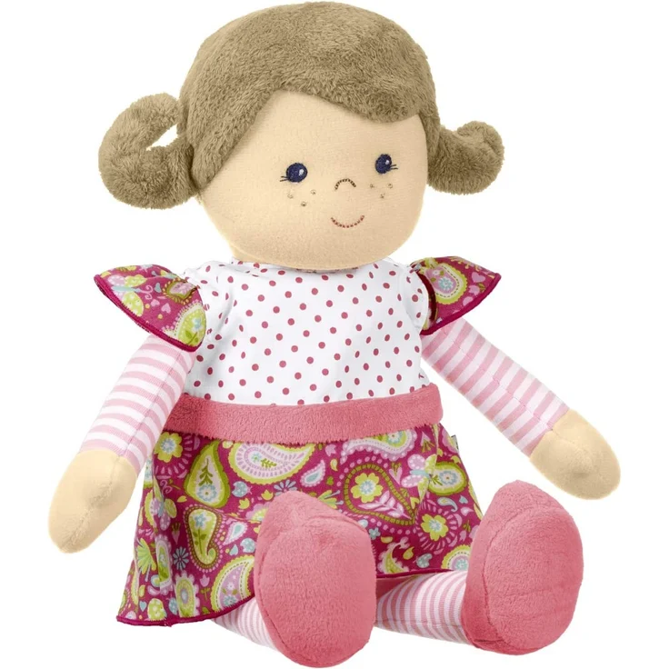 Sterntaler Anziehpuppe Gesa, Mit Klettverschluss, Alter: Für Babys ab der Geburt, 33 cm, Rosa – Bild 4