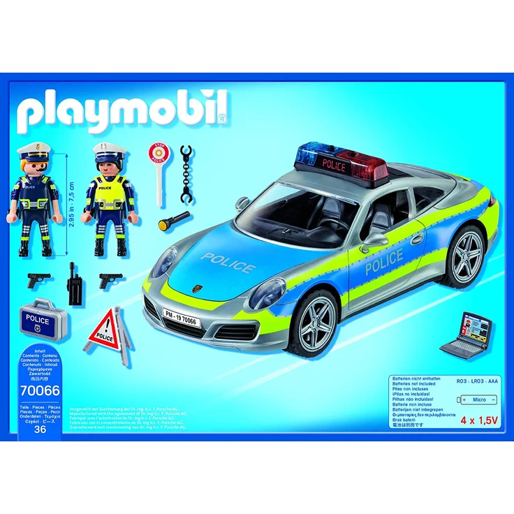 Playmobil 70066 Porsche 911 Carrera 4S Bricks, Mehrfarbig – Bild 8